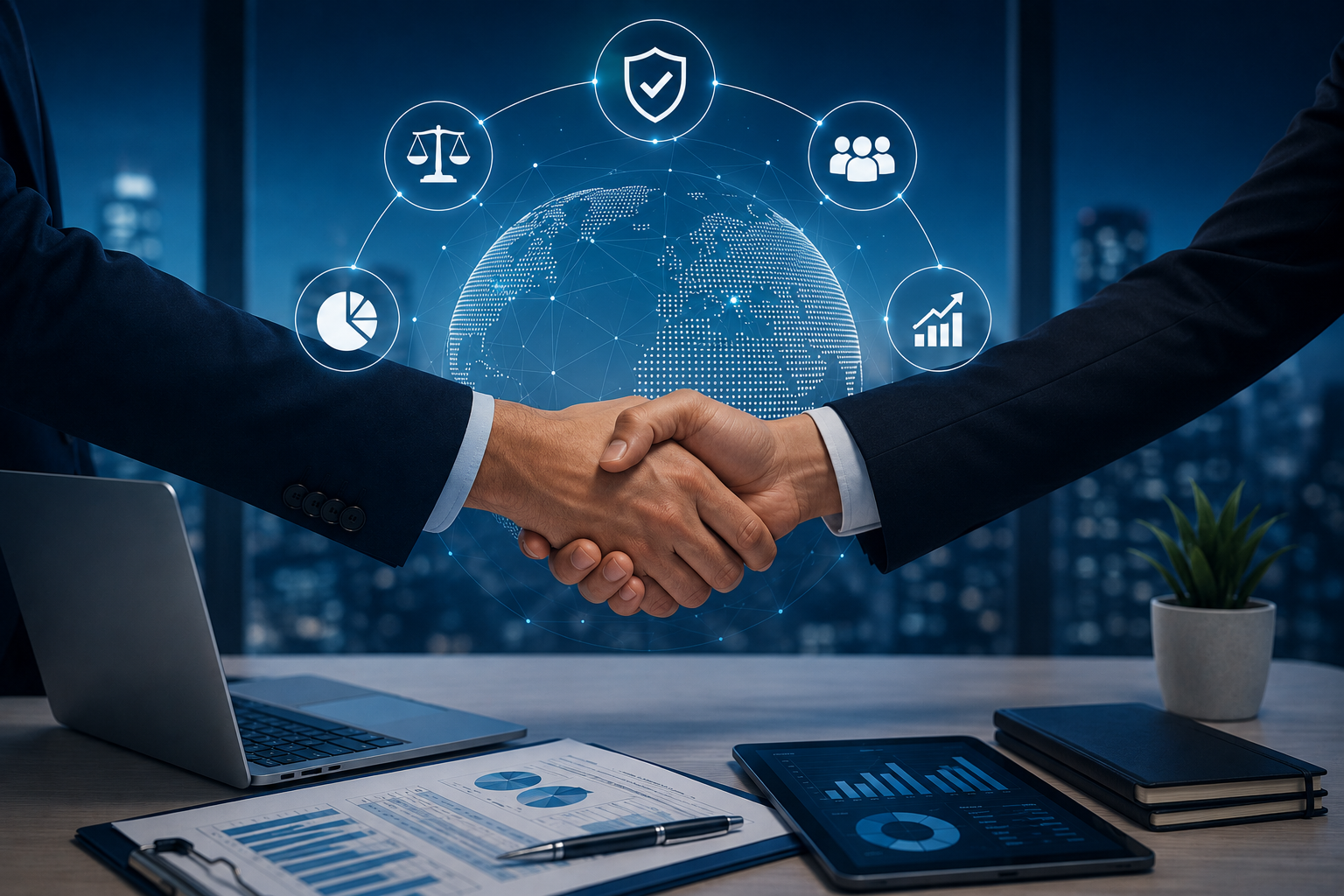 Trusted financial partnership and global advisory