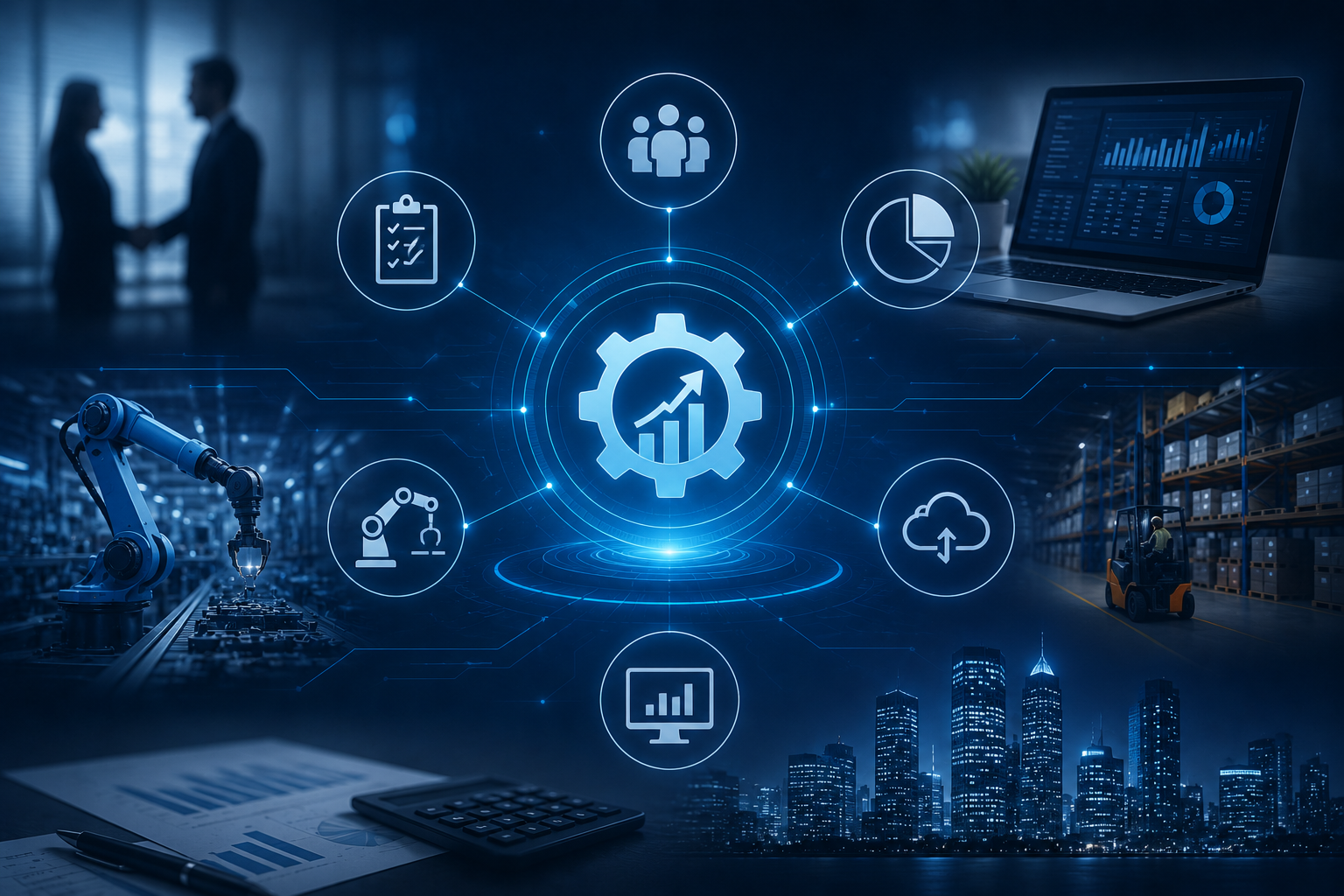 Integrated technology-driven financial and operational solutions